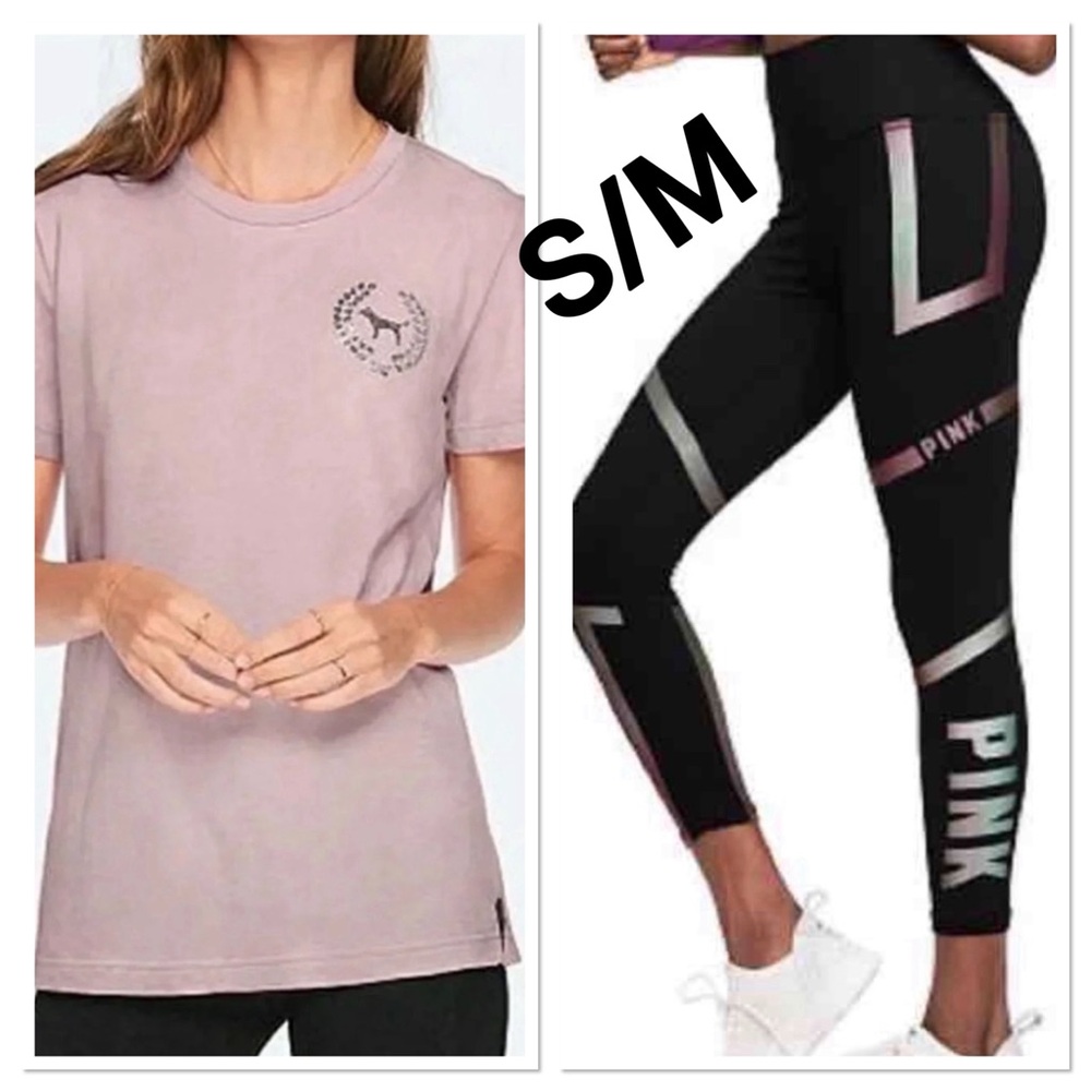 NWT VS PINK S/M BLING ULTIMATE SET